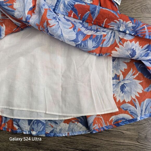 J.Crew Ratti Rio Tiered Mini Skirt Size 16 Floral Pattern New - Picture 3 of 10